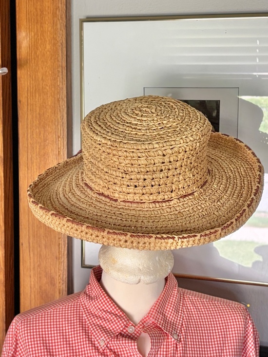Helen Kaminski Natu Avalon Raffia Hand Made Provence Women\'s Sun Hat NWOT main image 5